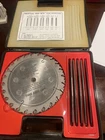 Freud Italy NO.SD308 Dia. 24 Teeth Dial-a-width Dado Blade Set Hardly Used. Price: $55.00.