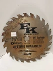 Oldham 7254524 Industrial 24T 7-1/4" Carbide Tipped Circular Blade, 5/8 Arbor Open. Price: $7.00.