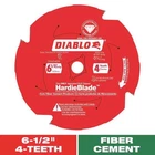 Diablo D0604DH Tooth Fiber Cement Hardie Saw Blade 6-1/2 Dia. In. New. Price: $51.27.