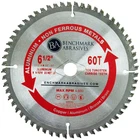 Tct 6 1/2 Inch Circular Saw Blade, Tungsten Carbide Tipped Non Ferrous Metal Cut New. Price: $31.39.