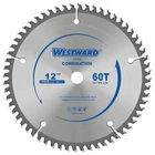 Westward 24EM02 12", 60-TEETH Circular Saw Blade New. Price: $51.49.