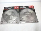 Tool Shop 10" General Purpose Saw Blades W/ 40 And 32 Teeth, New. Price: $12.99.