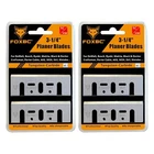 Tungsten Carbide 3-1/4 Inch Planer Blades Replacement For Ryobi, Makita 2 Set New. Price: $17.39.