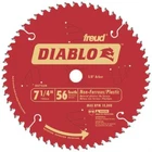 New Freud Diablo D0756NA Thick Aluminum Cutting Saw Blade 7-1/4"X 56T 5238746. Price: $29.95.