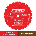 7-1/4IN. X 24-TEETH Tracking Point Framing Saw Blade For Wood New. Price: $12.96.
