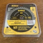 Dewalt DWA31740 7-1/4" 40-TOOTH Rough Finish Carbide Circular Saw Blade New!. Price: $20.25.
