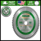 Oshlun 260MM Tooth General Purpose Atb Saw Blade 30MM Arbor For Festool Kapex New. Price: $128.99.