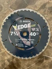 Bosch DCB740 Daredevil 7-1/4-INCH Tooth Fine Finishing Circular Saw Blade New. Price: $16.45.
