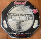 Freud LM72M010 Heavy Duty Flat Rip Blade, 10" X 24T 5/8" New. Price: $63.95.