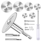 11 Pcs Rotary Drill Saw Blades: 6 Mini Circular With 2 1/4" New. Price: $10.10.