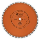 Iq Power Tools 16.5 In Drive Arrayed Segmented Hard Concrete Orange Blade New. Price: $318.99.