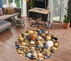 3D Ancient Shells NBC495380 Game Rug Mat Elegant Photo Carpet Romy New. Price: $214.17.