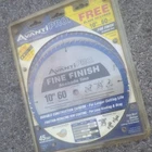 2 Avanti Pro 10" Saw BLADES-60 Teeth/fine Finish-brand New Original Package. Price: $29.99.