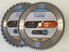 Pack 12 Inch Miter Saw Blade 80T And 32T Arbor Tct Circular Wood Luckyway New. Price: $39.99.