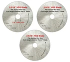 Pack 2 5/16" X 100T 3/8" Hss Saw Blades -for Mini Miter Cut Off... Fast Ship New. Price: $29.99.