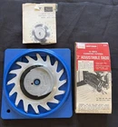 Sears Craftsman 9 3263 Carbide Tip 7" Adjustable Dado Blade 16 Tooth Made In Usa Open. Price: $15.99.