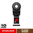 1-1/4 In. Demon Starlock Bi-metal Oscillating Blades For Clean Wood (10-PAC New. Price: $106.52.