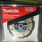 Makita A-95906 4" Diamond Tuck Point Sandwich Saw Blade For Mortar Removal New. Price: $18.04.