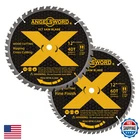 Angelsword 12 Inch Miter Saw Blade, 40T For Ripping, Cross CUTTING&60T Fine New. Price: $57.13.
