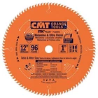 Cmt P12096 1" Bore Itk Melamine & Ultra Finish Saw Blade, 12" X Teeth New. Price: $66.56.