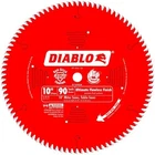 Diablo 10IN. X 90-TOOTH Ultimate Polished Finish Saw Blade For Wood Brand New. Price: $52.99.