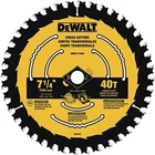 Dewalt DWA171440 7-1/4-INCH 40-TOOTH Circular Saw Blade New. Price: $21.31.