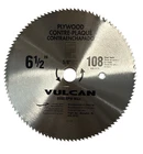 Lot Of 4VULCAN 6.5" 108 Steel Teeth Smooth Fast Plywood Cutting Blade 5/8" Arbor New. Price: $25.00.