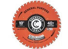 CSBGN-1040 Crescent 10'' X 40-TOOTH General Purpose Circular Saw Blade New. Price: $29.95.