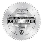 Freud X 5/8" Bore 58T Tcg Carbide Tipped Blade 4 Thick Non Ferrous Metals New. Price: $57.99.