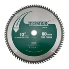 Tomax 12-INCH Tooth Atb Fine Finish Saw Blade With 1-INCH Arbor 12" New. Price: $50.66.