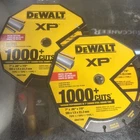 2 - Dewalt Xp DW4770M Metal Cutting Wheels 7" 7/8" Diamond Arbor New. Price: $37.00.