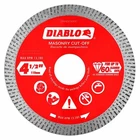 Diablo DMADC0450 4-1/2" Diamond Continuous Rim Cut-off Discs For Masonry New. Price: $38.18.