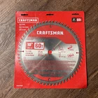 Saw Blade 60T 5/8 Arbor, Craftsman CMAS21060 New 254 Mm Fine Finish Carbide. Price: $16.87.
