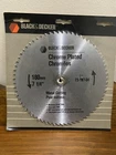 Black & Deckerchrome Plated Saw Blade 1/4" 73-187 Meatal Cutting New. Price: $14.95.