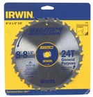 Irwin Marathon 8-1/4IN. X 5/8IN. Miter & Table Saw Blade 24 Teeth New. Price: $29.39.