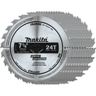 Makita D-45989-10 7-1/4" 24T Circular Saw Blade, Framing/general Purpose New. Price: $88.25.