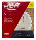 Hilti Spx 7-1/4 In. 24-TEETH Per Carbide Tipped Framin 2191163 (5PC) New. Price: $69.99.