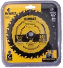 Dewalt DWA161224 6-1/2-INCH 24-TOOTH Circular Saw Blade New. Price: $14.99.