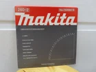 Makita 792084-9, 10-INCH, 80 Tooth Cross-cut Miter Saw Blade W/ Ataf Teeth New. Price: $25.00.