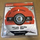 Crescent 12" X Tooth Fiber Cement Circular Saw Blade CSBFC-1208 (=) New. Price: $80.00.