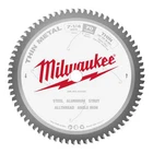Milwaukee Tool 48-40-4240 1/4 In. 70 Tooth Thin Metal Cutting Circular Saw New. Price: $55.97.