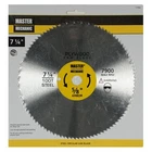 Circular Saw Panel Blade, 100-TOOTH X 7-1/4 In. 117853 New. Price: $16.09.