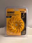 Brand New: Dewalt 4" Xp Turbo Diamond Cup Wheel (DW4772T). Price: $28.99.