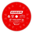 Diablo D1244X 12" 44-TEETH General Purpose Saw Blade For Wood New. Price: $40.99.