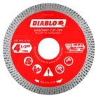 Diablo DMADC0450 Cut-off Disc 4-1/2" Continuous Rim Max Rpm 13280 Masonry New. Price: $50.27.