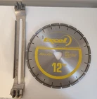 Soff-cut Excel Inch XL12S50-5000 Diamond Concrete Blade W/ Skid Plate New. Price: $339.99.