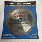 Delta Sidekick 1/4" Carbide Tipped Circular Saw Blade 35-027 Combination. 5/8" New. Price: $35.00.