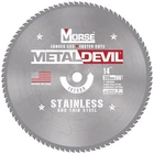 Mk Morse CSM1490FSSC 14IN 90T Thin Kerf Stainless Steel Circular Saw Blade New. Price: $159.66.