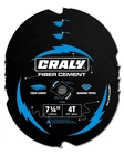 Craly 7-1/4" 4T Pcd Fiber Cement Saw Blade 5/8" Arbor 3-PACK C0704FC-3 New. Price: $87.34.