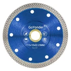 Goyonder 4.5 Inch Tile Blade, Super Thin Diamond Saw For Cutting Porcelain New. Price: $16.95.